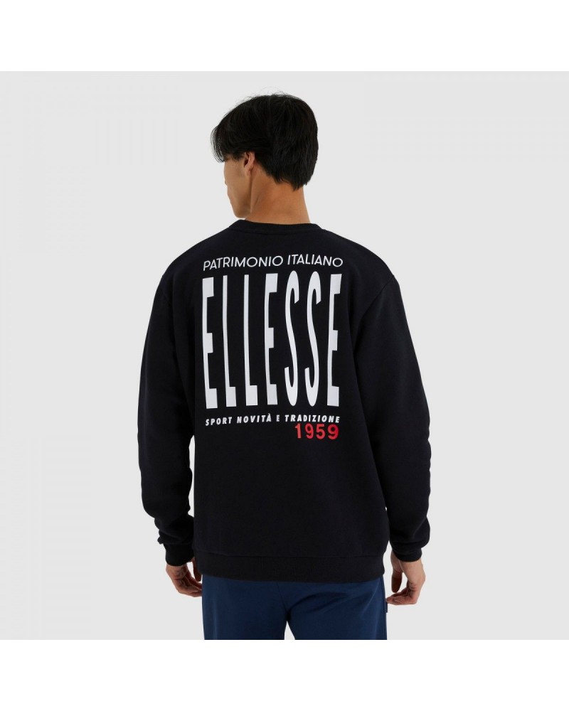 Sudadera crewneck Ellesse Teranna black