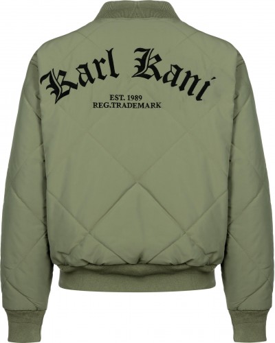 Chaqueta bomber Karl Kani Old English Quitted green