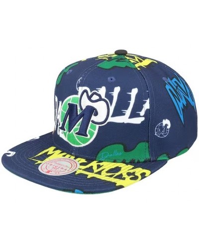 Gorra plana Mitchell & Ness Sticker snapback Dallas Mavericks