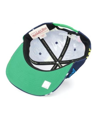 Gorra plana Mitchell & Ness Sticker snapback Dallas Mavericks