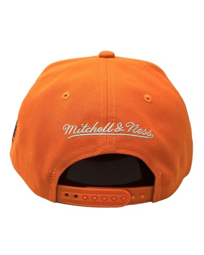 Gorra plana Mitchell & Ness Phoenix Suns Half n Half orange