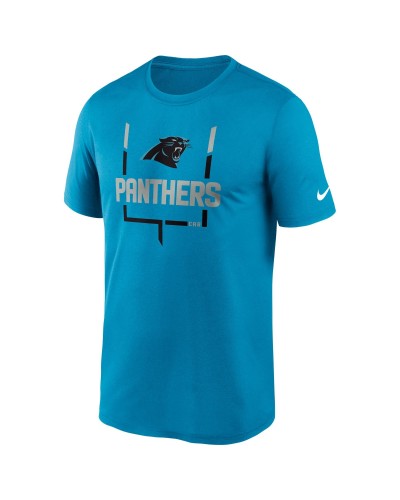 Camiseta Nike Tidal Carolina Panthers blue logo Dri Fit