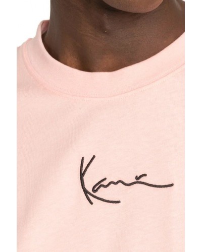 Camiseta Karl Kani KK Small signature light rose