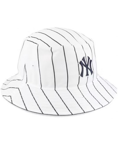 Bucket hat 47 Brand NY Yankees stripe white