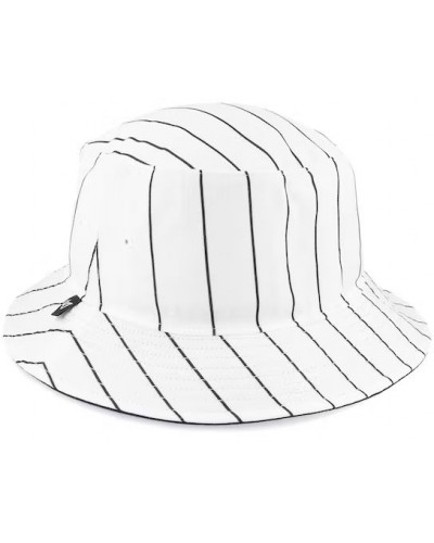 Bucket hat 47 Brand NY Yankees stripe white