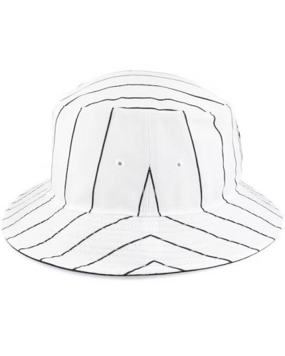 Bucket hat 47 Brand NY Yankees stripe white