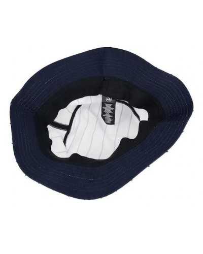 Bucket hat 47 Brand NY Yankees stripe white