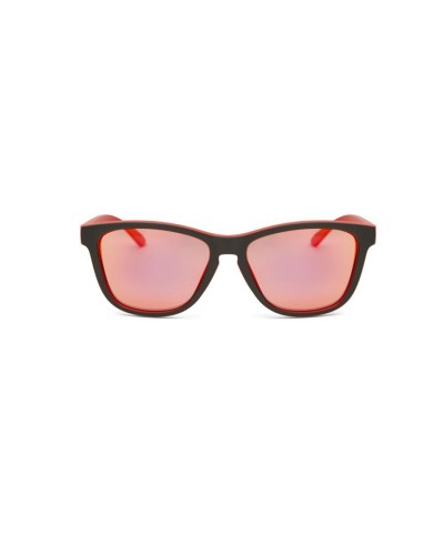 Gafas de sol Hydroponic Stoner black red orange mirror