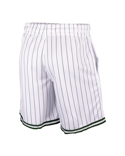 Shorts 47 Brand Oakland Athletic´s pinstriped Grafton white green