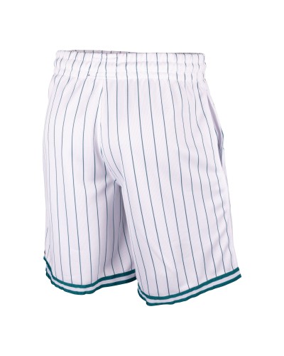 Shorts 47 Brand Pinstriped Grafton Anaheim Ducks white blue