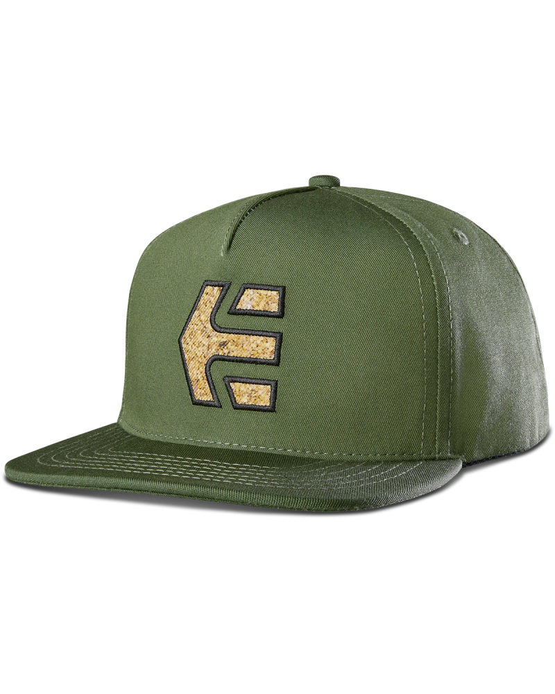 Gorra plana Etnies Future green camo