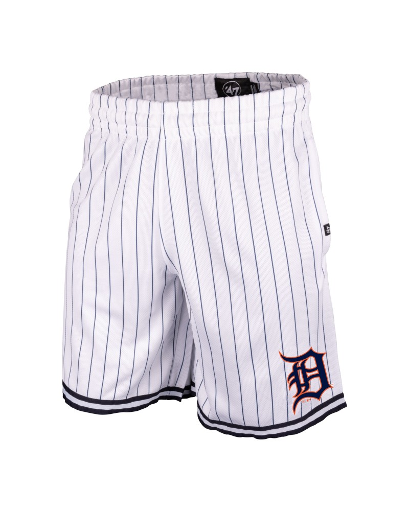 Shorts 47 Brand Detroit Tigers pinstriped Grafton white