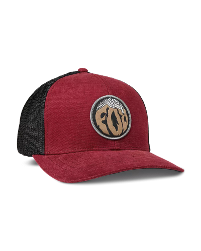 Gorra cerrada FOX Turnouts mesh burgundy black