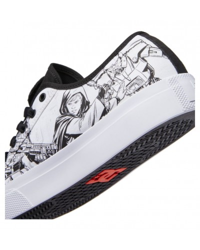 Zapatillas DC Shoes X Star Wars The Mandalorian Manual white black