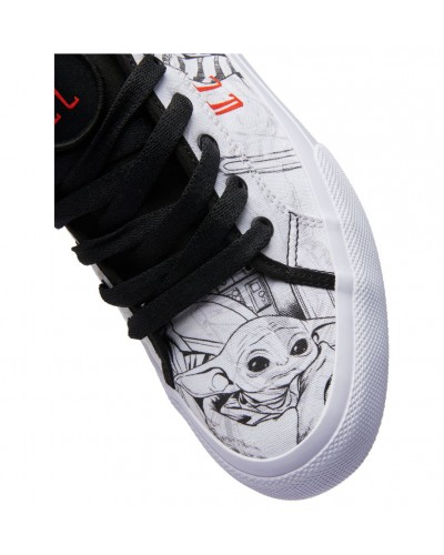 Zapatillas DC Shoes X Star Wars The Mandalorian Manual white black