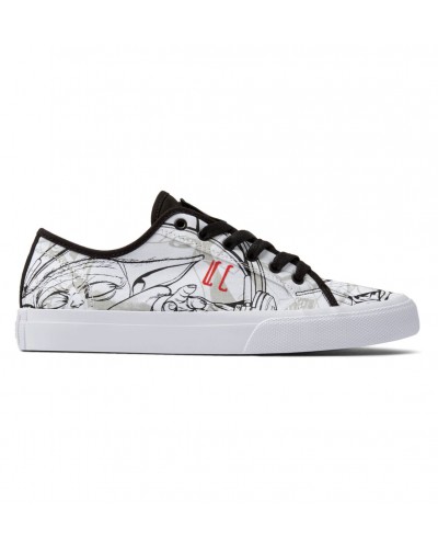 Zapatillas DC Shoes X Star Wars The Mandalorian Manual white black