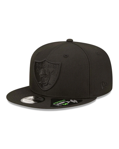 Gorra plana snapback New Era Las Vegas Raiders Repreve black black