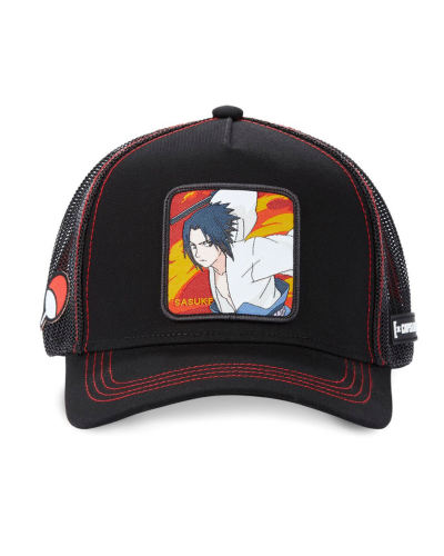 Gorra trucker Capslab Naruto Shippuden Sasuke Uchiha