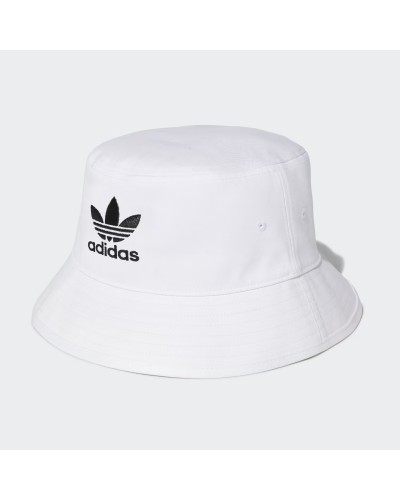 Bucket hat Adidas Adicolor Trefoil white