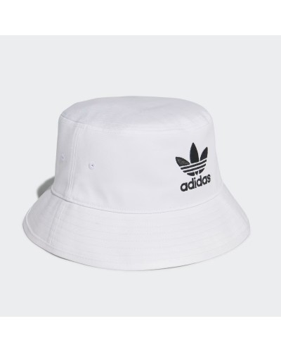 Bucket hat Adidas Adicolor Trefoil white