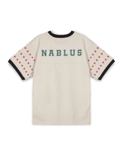 Camiseta oversized Grimey Nablus heavyweight beige