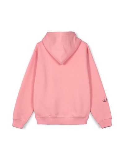 Sudadera capucha Grimey Melted Stone pink