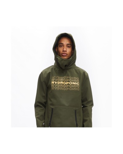 Softshell Capucha Hydroponic DH Bark army green