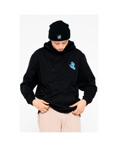 Sudadera capucha Santa Cruz Screaming hand chest black