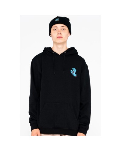 Sudadera capucha Santa Cruz Screaming hand chest black