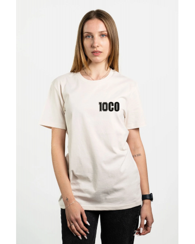 Camiseta unisex Num Wear Loco Monky 10CO vintage white