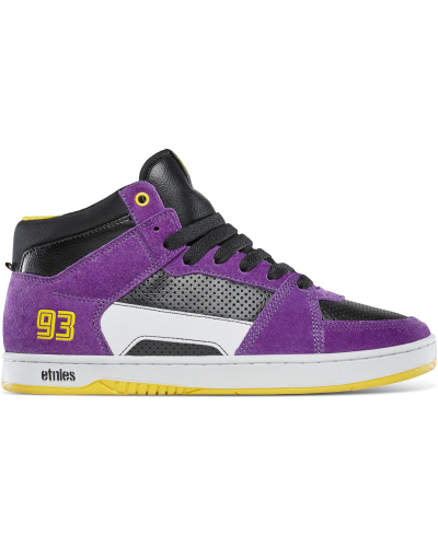 Botines Etnies MC RAP hi purple yellow black white