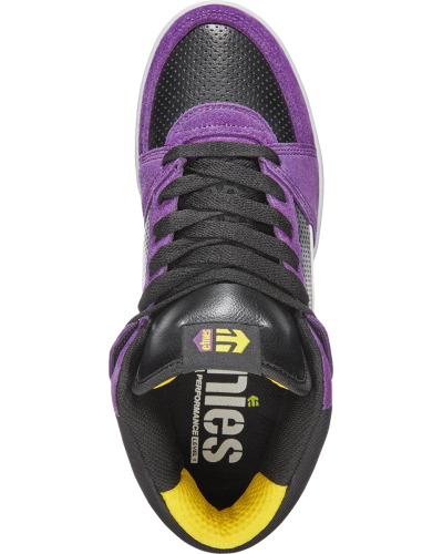 Botines Etnies MC RAP hi purple yellow black white