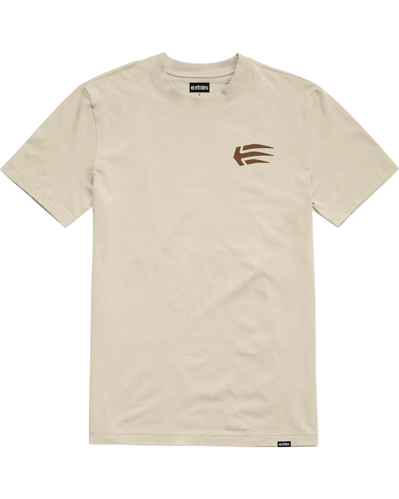 Camiseta Etnies Joslin SS creme