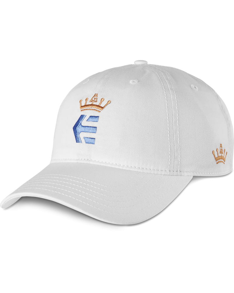 Gorra curva strapback Etnies Aurelien Giraud white