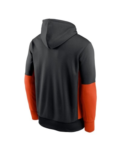 Sudadera Nike Therma Cincinnati Bengals color block