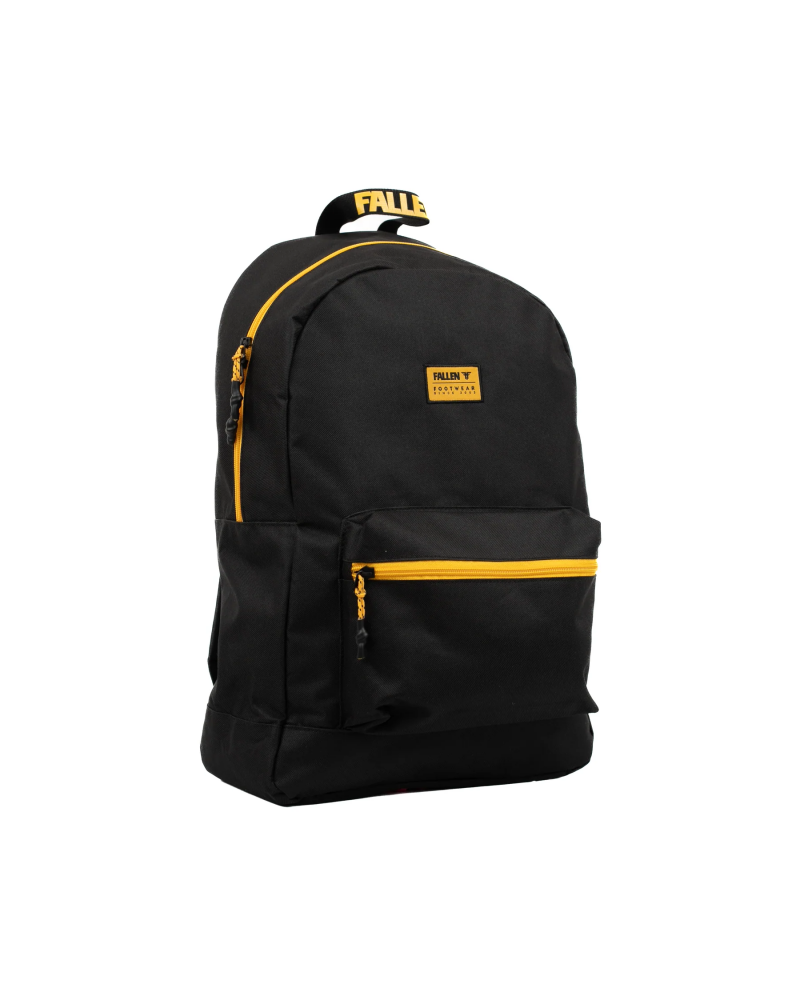 Mochila Fallen Disorder black yellow