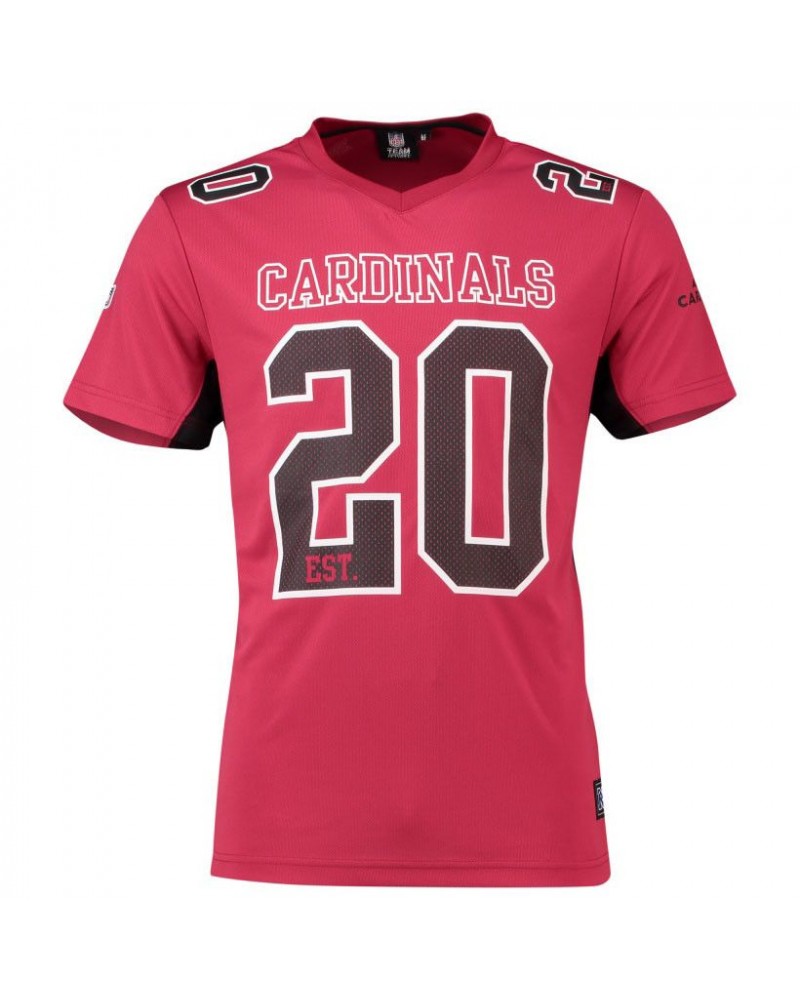 Camiseta polymesh Fanatics Arizona Cardinals dark red