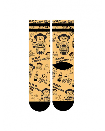 Calcetines unisex NUM Wear Loco Monky Pirate Rum