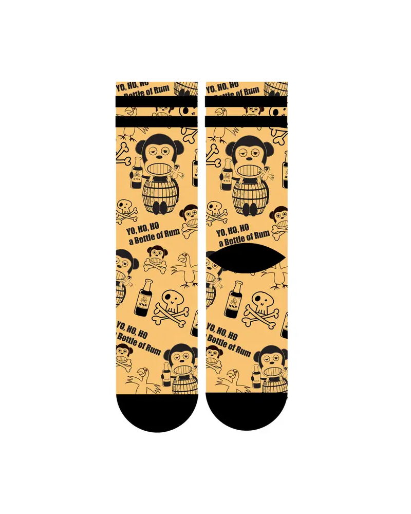 Calcetines unisex NUM Wear Loco Monky Pirate Rum