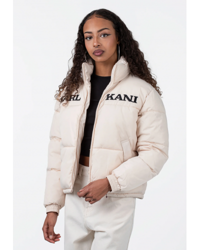 Chaquetón Karl Kani Retro Essential Puffer jacket cream