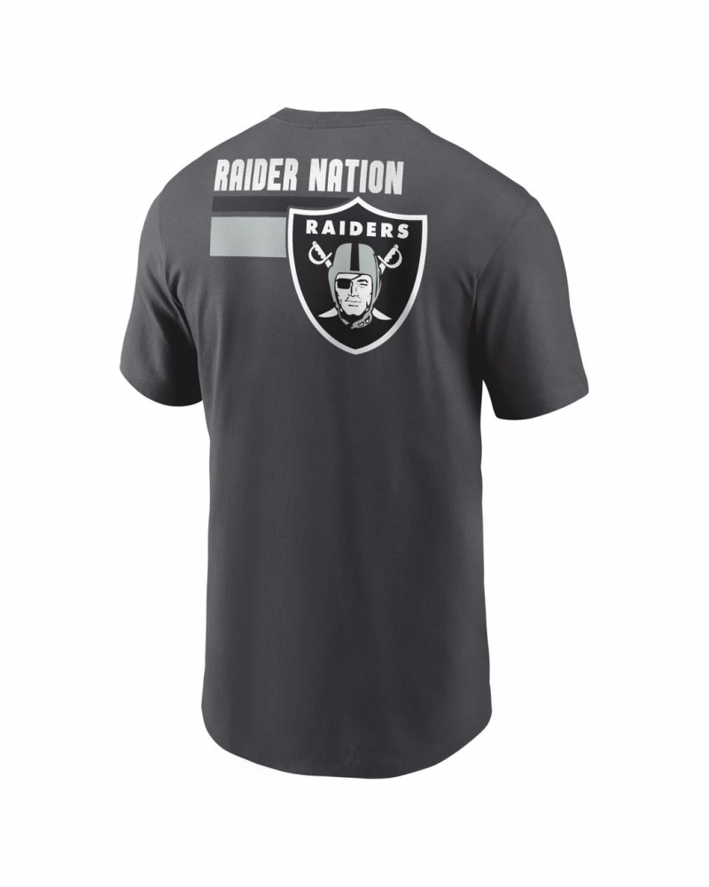 Camiseta Nike NFL LV Raider Nation charcoal