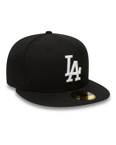 Gorra cerrada 59 Fifty Los Angeles Dodgers MLB Basic black white