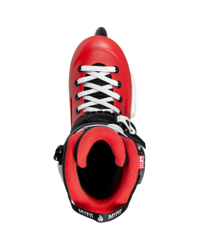 Patines Powerslide Zoom Trinity 100 red white black