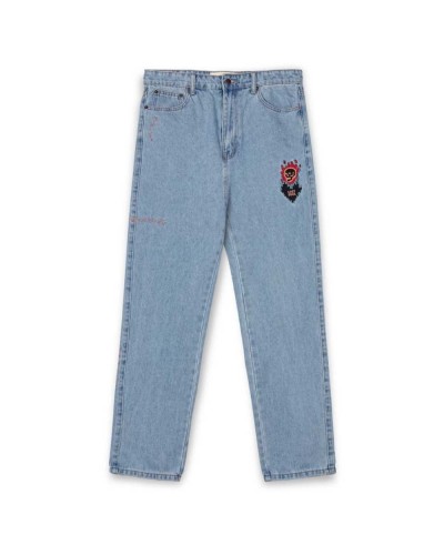 Pantalón vaquero Grimey The sweet burn regular denim washed blue