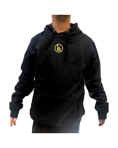 Sudadera con capucha 47 Brand LA Dodgers 100 Aniversario black / gold