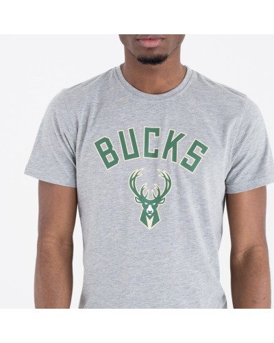 Camiseta NEW ERA Team Logo Milwaukee Bucks