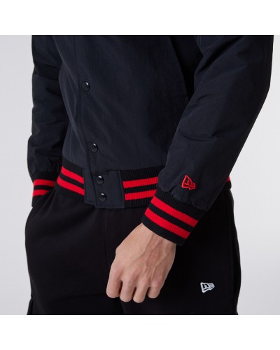 Chaqueta bomber NEW ERA Chicago Bulls NBA Team Logo Black