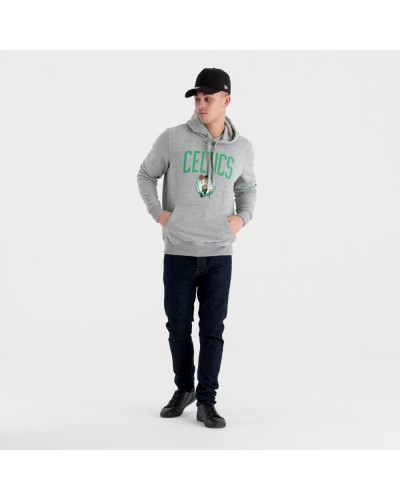 Sudadera NEW ERA Boston Celtics Team Logo Grey