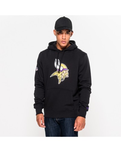 Sudadera NEW ERA Minnesota Vikings Team Logo Black