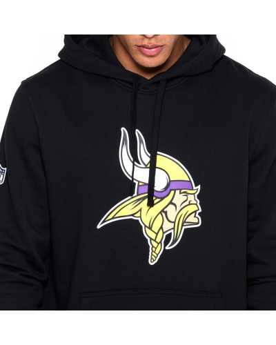 Sudadera NEW ERA Minnesota Vikings Team Logo Black